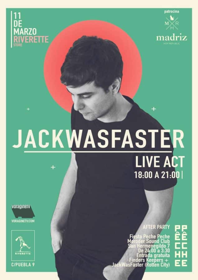 JackWasfaster live, Riverette, 11/03/2017
