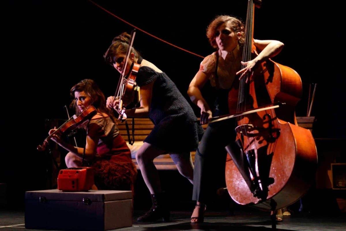 The Funamviolistas.Entrevista."Entre ell@s".Teatros Luchana