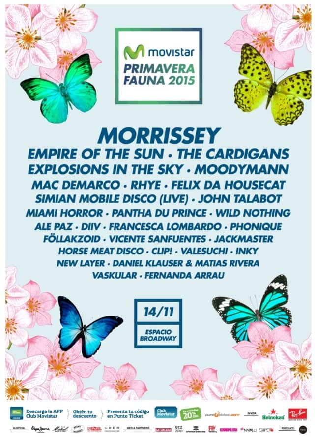 Primavera Fauna 2015.Santiago.Cartel