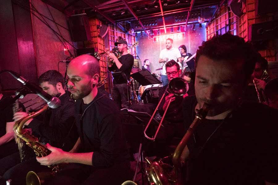 AP big band plays RADIOHEAD, El Intruso, 27/10/2016